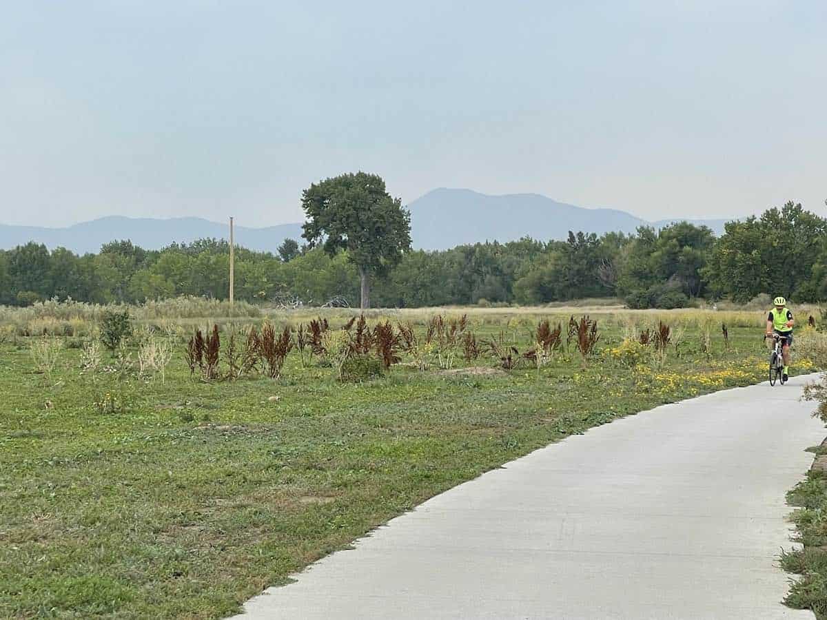 Denver Bike Ride - Welcome back mountains