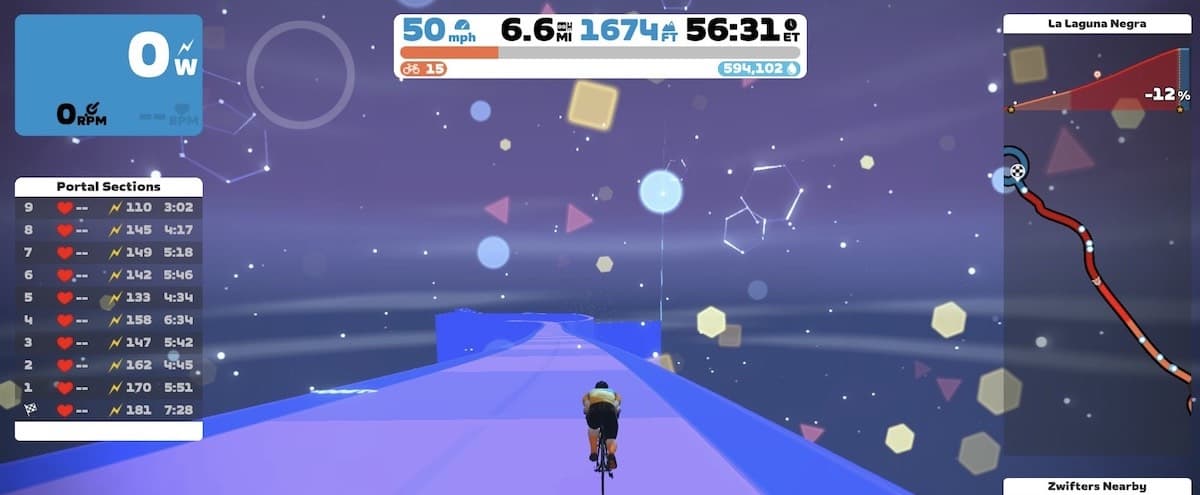 Zwift Super Tuck