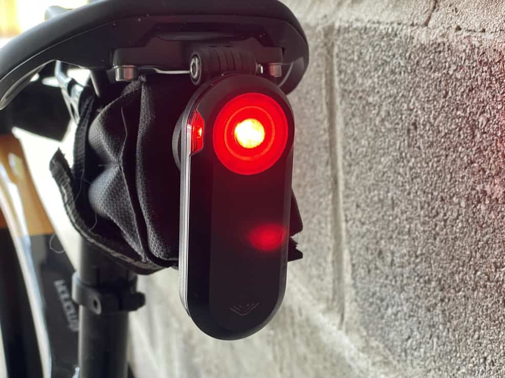 Garmin Varia radar mounted on my bike