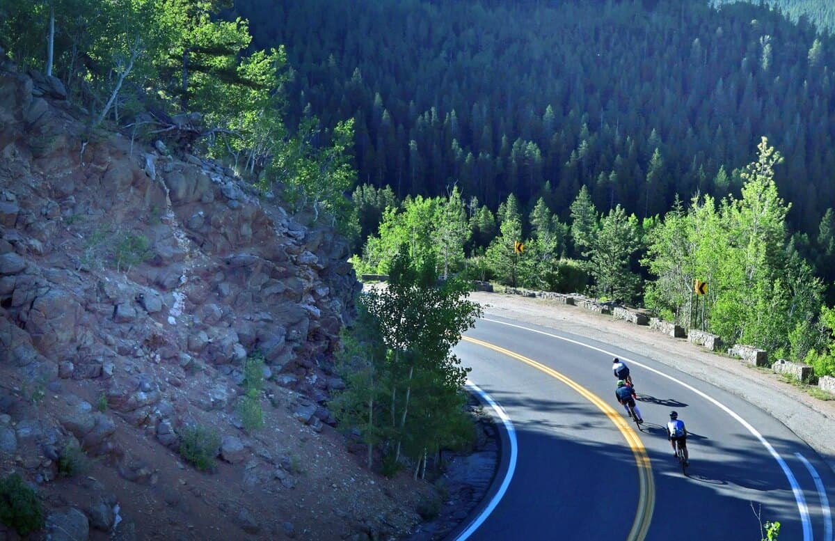 Photo: Reid Neureiter | Descent down to Idaho Springs - Triple Bypass
